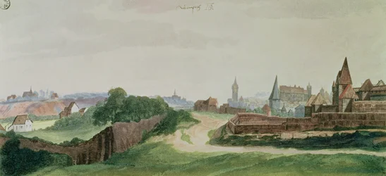 Ansicht von Nürnberg, 1496-97